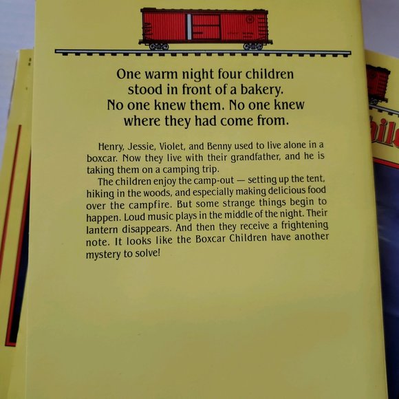 Boxcar Children Books - The Camp-Out Mystery #27 - Lot of  9 Copies - Picture 2 of 2